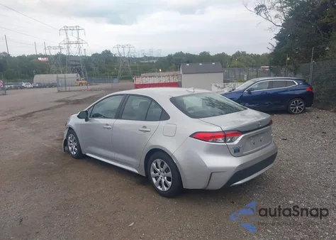 2021 Toyota Corolla Le из США, поврежденный, VIN 5YFEPMAE5MP257489